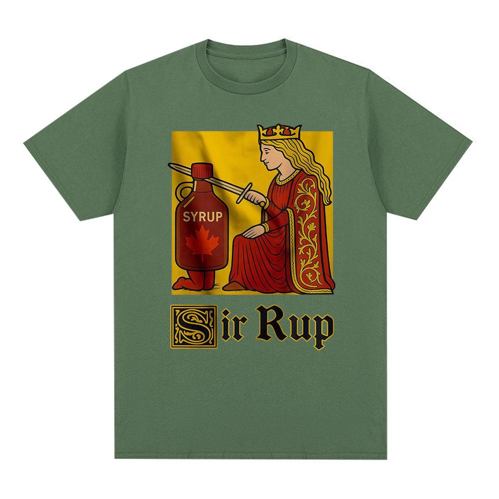 Sir Rup Funny Knight Meme Graphic Tshirt Unisexs Women Clothing Cotton Casual Oversized Short Sleeves ONeck T Shirts Streetwear