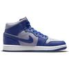 Air Jordan 1 Mid SE Iron Purple Deep Royal Women Sneakers Deep-Royal-Blue White DH7821-500