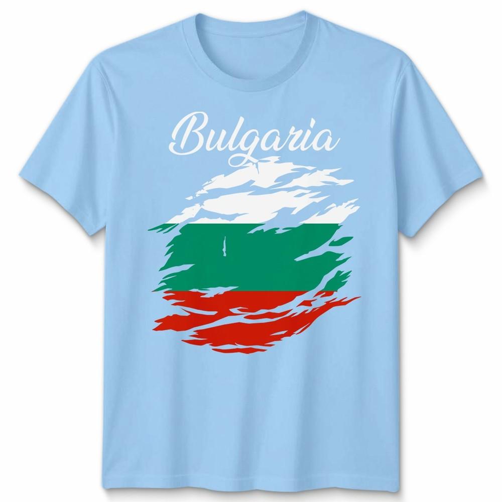 Bulgaria Bulgarian Flag Unisex T Shirt Country Nationality Support Graphic Tee S