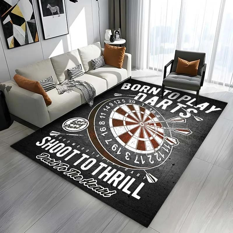 

Disney Sport Carpet Dart Target Pattern Rug for Living Room Bathroom Mat Creative Doormat Carpet for Bedroom Home Decor 40x60cm