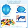 60 Pack Balloons Assorted Color 12 Inches Rainbow Latex Balloons, 10 Bright Color Balloon Arch Kit, for Birthday Baby Shower Wedding Party