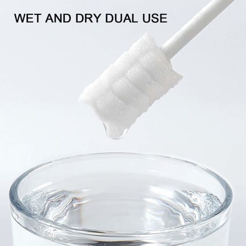 30 Pieces Baby Tongue Cleaner, Baby Oral Cleaner, Oral Cleaning Sticks, Dental Care for 0-3 Year Old Babies