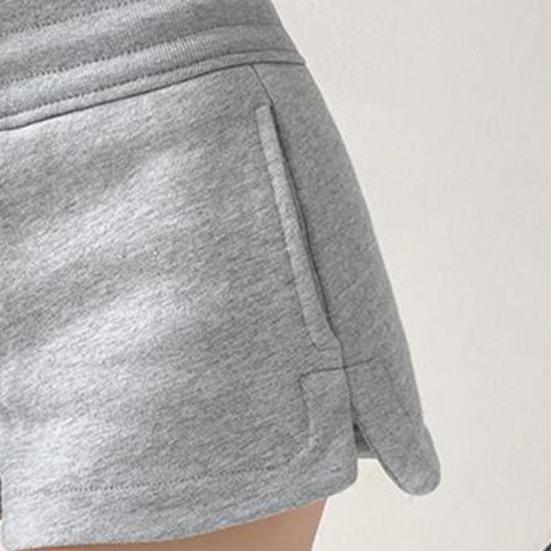Women Athletic Shorts Summer Sexy Booty Workout Yoga Shorts High Waist Mini Shorts with Drawstring And Pockets for Gym Running Cycling