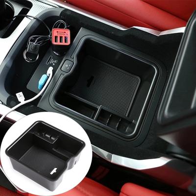 Úložný box na středovou loketní opěrku do auta Organizér středové konzole Podnos Pro Land Rover Range Rover Sport Vogue 2013-20 (S