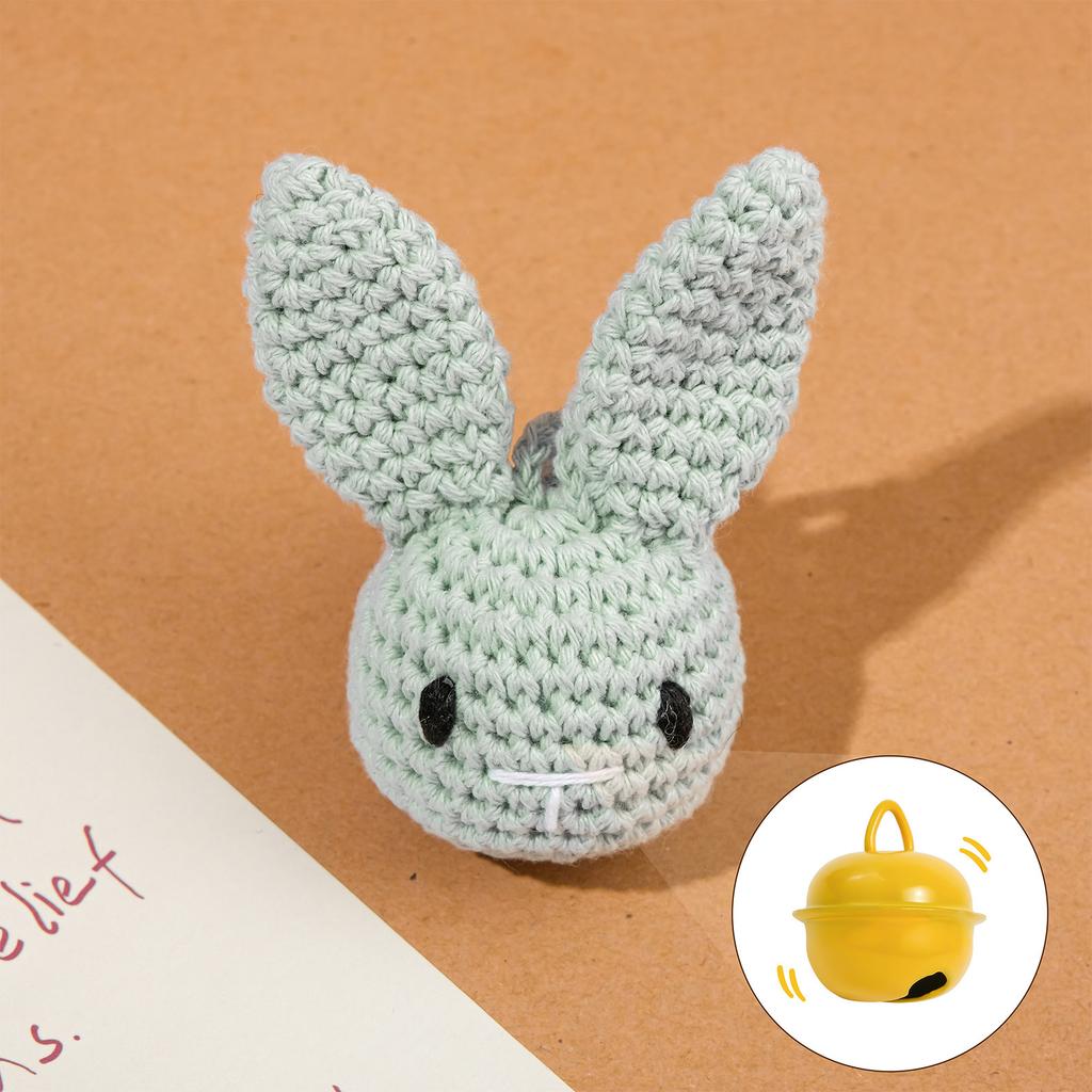 Creative Hand-Knitted Rattle 0-1 Year Old Baby Rattle Toy Child Soothing Can Bite Hand-Held Rattle Gift