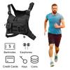 Outdoor Trendy Functional Backpack Multi Pocket Multifunctional Vest Chest Bag Adjustable Strap Travel Commute Sports Backpack