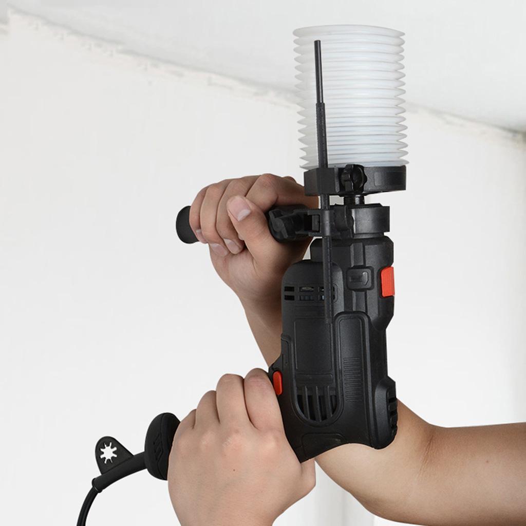 Convenient Drill Dust Collector Electric Hammer Drill Rubber Dust Cover Dustproof Hammer Ash Bowl Cap for Home Household