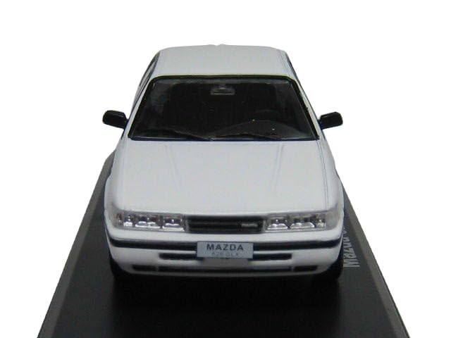 IXO scale Mazda Capella 626GLX 1987 White 1/43