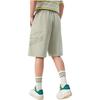 Li Ning Casual Shorts Men's Limewash Gray AKSV529-2