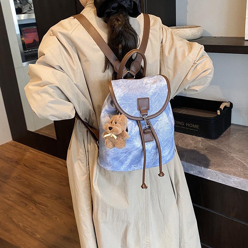 Koreansk Retro Casual Damryggsäck - 2025 Hösttrend, Lättvikt för Pendling & Utgång