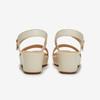 Portfolio Portfolio By ESquire Women S Two Band Wedge Platform SandalS Ivory