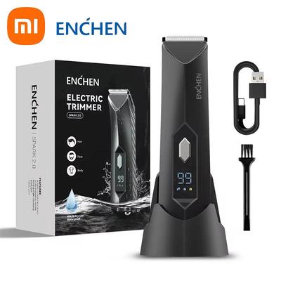 ENCHEN Spark 2 Body Hair Trimmer for Men Bikini Electric Trimmer Groin Body Shaver Groomer Arm Beard Razor For Men