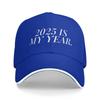 Art Letter Printed Casual Baseball Cap Summer 2025 Is My Year Trucker Hat Hot Sale Hiking Fishing Hats Women Men y2k Caps