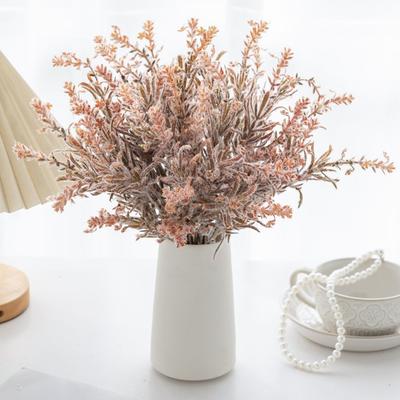 Fleurs artificielles plantes peluche bouquets de lavande vases de maison jardins cadeaux DIY guirlande de fleurs matériaux bouquets de mariée mariage