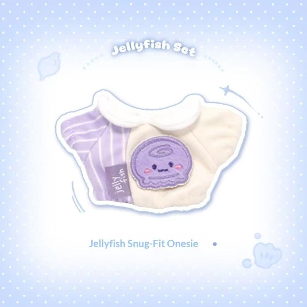 Dress Up 10cm Doll Clothes Plush Doll Jellyfish Doll Outfit Cotton Doll Clothes DIY Toy