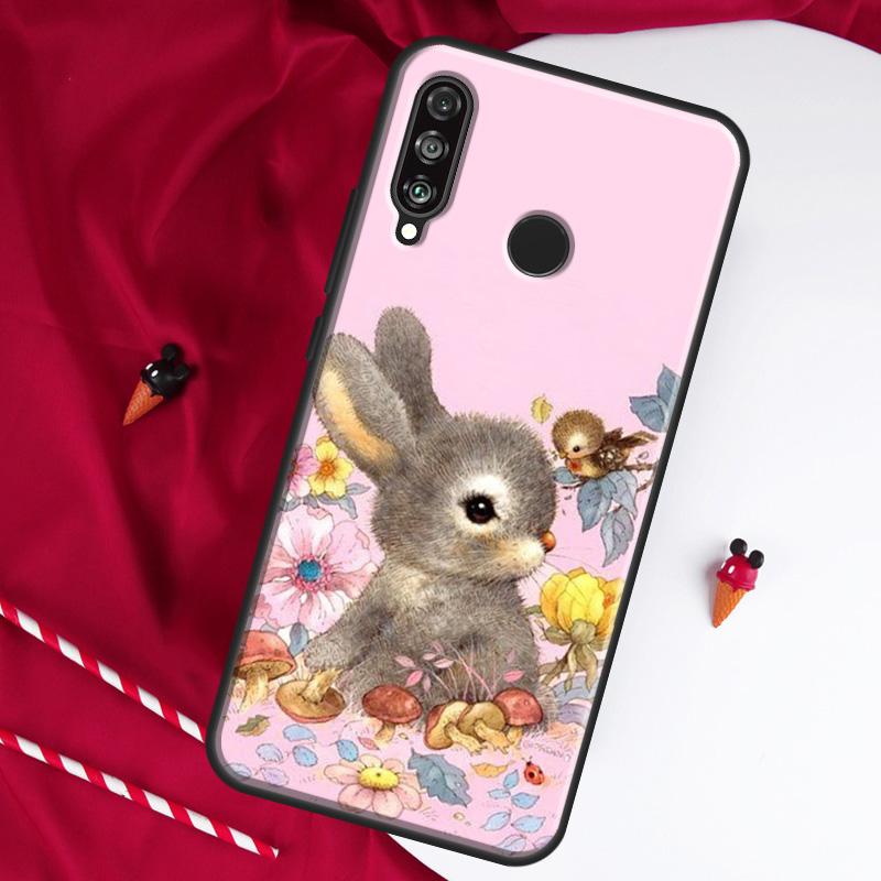 Rabbit For Huawei Nova Y61 Y70 Y90 Y60 Y72 Y91 12s 12i 11i 7i 8i 9 10 SE P60 Pro P30 P40 Lite Case