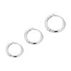 Stylish Circle Earrings Dangle Earrings Comfortable Ear Jewelry Copper Texture Suitable for Daily and Party Wear