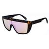 Okulary ITALIA INDEPENDENT 0912-ZEF-044. Okulary Przeciwsłoneczne, Kolor Brązowy. Unisex.