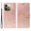 For Oppo A5 Energy 5G (China)/Oppo A5 Pro 4G (Global) Wallet Case Floral Butterfly Imprinted Leather Phone Cover Stand