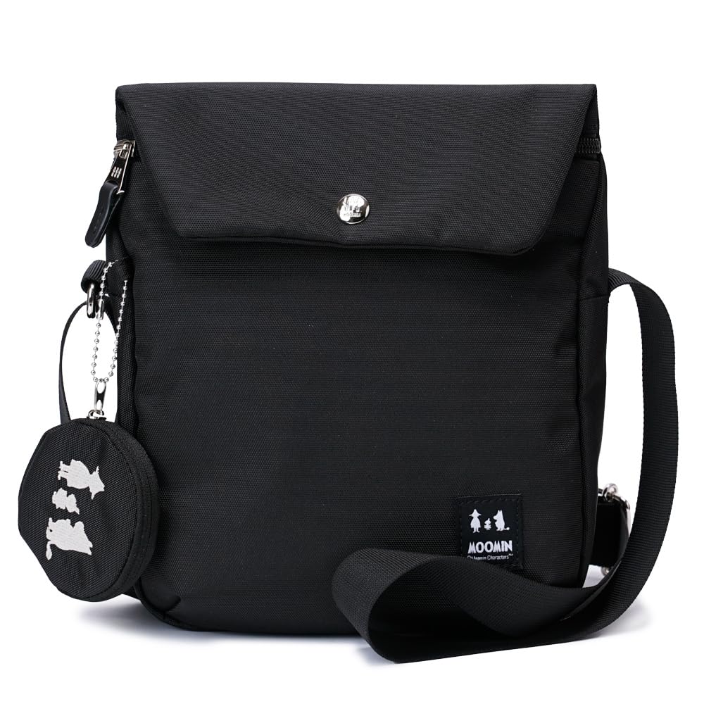 

[Moomin] Shoulder bag Black 2.5L RMNK-01 чорний