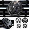 AGLNX1 Car Logo Front Grille Rear Trunk Decoration Sticker Accessories For VW GTI Golf MK6 MK7 Polo Passat CC Tiguan T-ROC Jetta Arteon