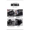 1/18 Dongfeng M-Terra Armored Vehicle SWAT Alloy Off Road Diecast Model Sound Light Pull Back Toy Trendy Ornament Gift for Boy