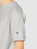 Champion Short Sleeve Crew Neck Oxford Size Made with Cotton USA Fleece and Men's Sweatshirt, Basic, Gray, XS, C3-X013, One-Point Logo.
