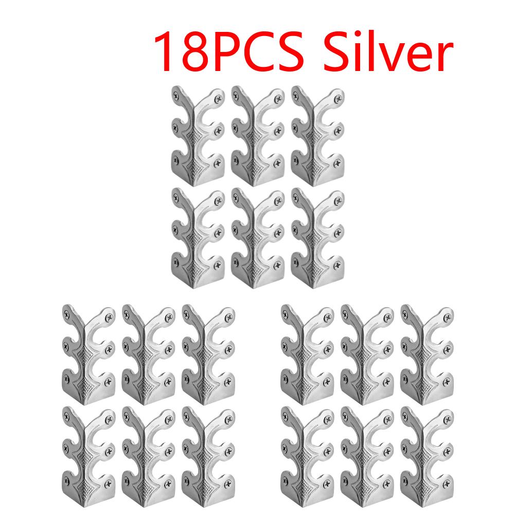 Vintage Metal Corner Protector Iron Skiffers Corner Brackets Corners Edge Cover for Jewelry Wooden Box Antique Furniture