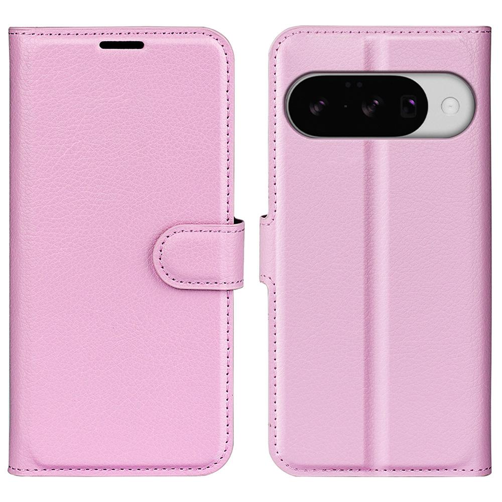 For Google Pixel 10 Wallet Case Litchi Texture Shockproof Leather Flip Stand Phone Cover