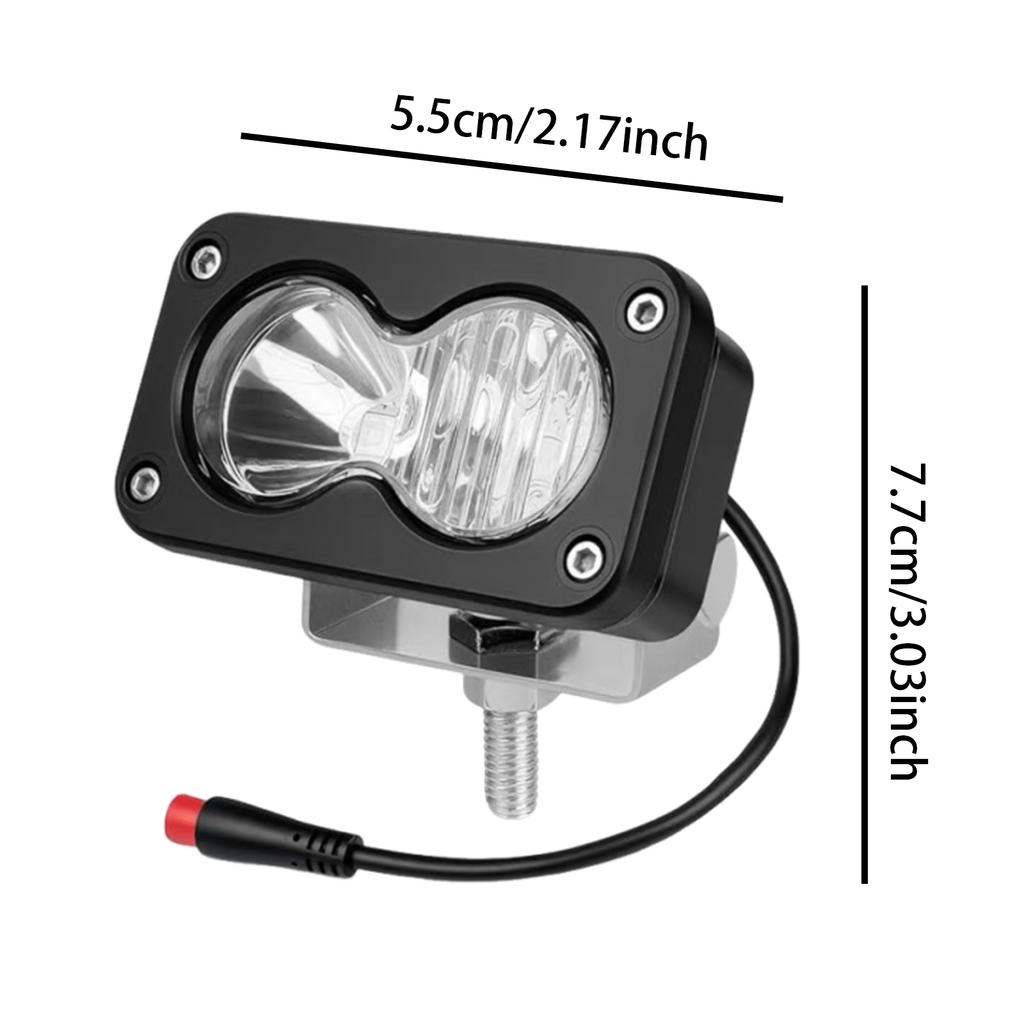 3 Inch 20W LED Work Lights Car Spotlight White Yellow LED Pod Driving Fog Lamp For Car Motorcycle Truck Luggage Rack Lamp