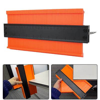 Alloy Edge Shaping Wood Measure Ruler Contour Gauge Profile Duplicator Tool Laminate Tiles Meethulp Gauge Lock Wider
