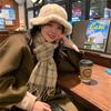 Thickened Lamb Stylish Wool Winter Bucket Hat For Women Cozy And Warm Protection Ear