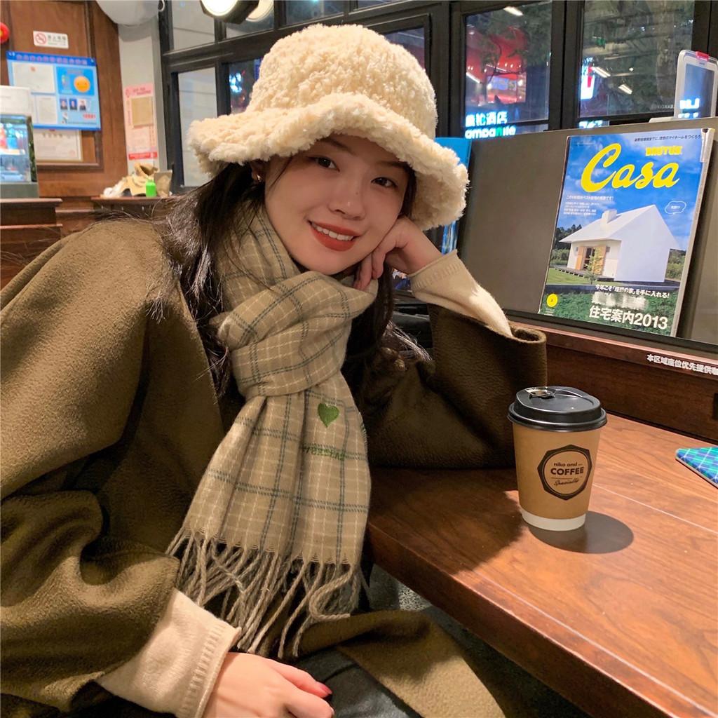 Thickened Lamb Stylish Wool Winter Bucket Hat For Women Cozy And Warm Protection Ear