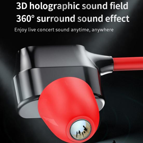 Wired Earbud Stereo Surround High Clarity Calls Playing Games Listening To Music Bass 90 Degree Bend Plug Wired Headset Men Accessories