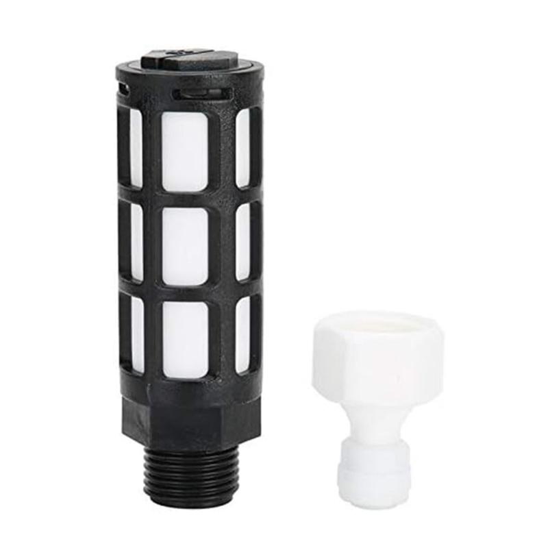1/4'' Fine Filtration Self Priming Water Inlet Filter For Humidifier Sprays Systems Homes Offices Garden Misting System
