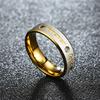 New Forever Love Couple Ring For Women Men Heart Stainless Steel Wedding Ring Fashion Engaged Party Jewelry
