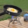 12cm Mini Stainless Steel Omelette Pan Non Stick Frying Pan With Handle Frying Pan For Induction Hob