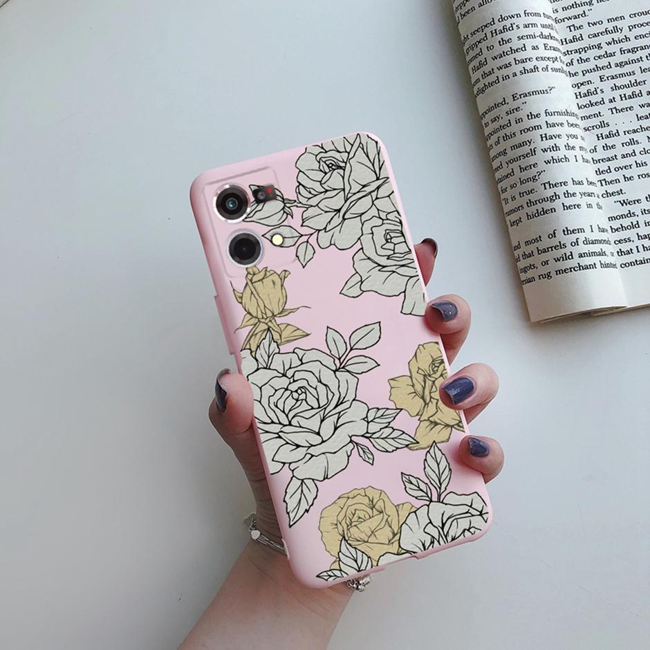 For OPPO Reno 7 Cover Case for Oppo Reno 8 4G Phone Casing Matte Soft TPU Silicone Shell for OPPO F21 Pro Bags Reno7 5G Bumper