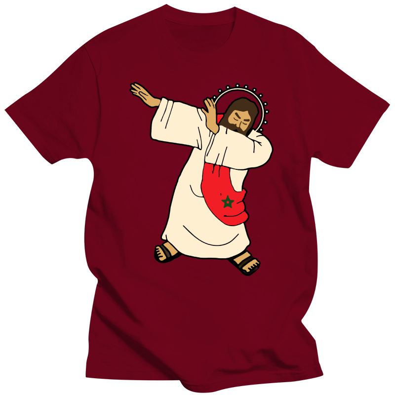 2023 Short Sleeve O-Neck Tee Shirts Morocco Soccers Flag Shirt Moroccan Jersey Dab Flag  Tee Hip Hop Tshirts