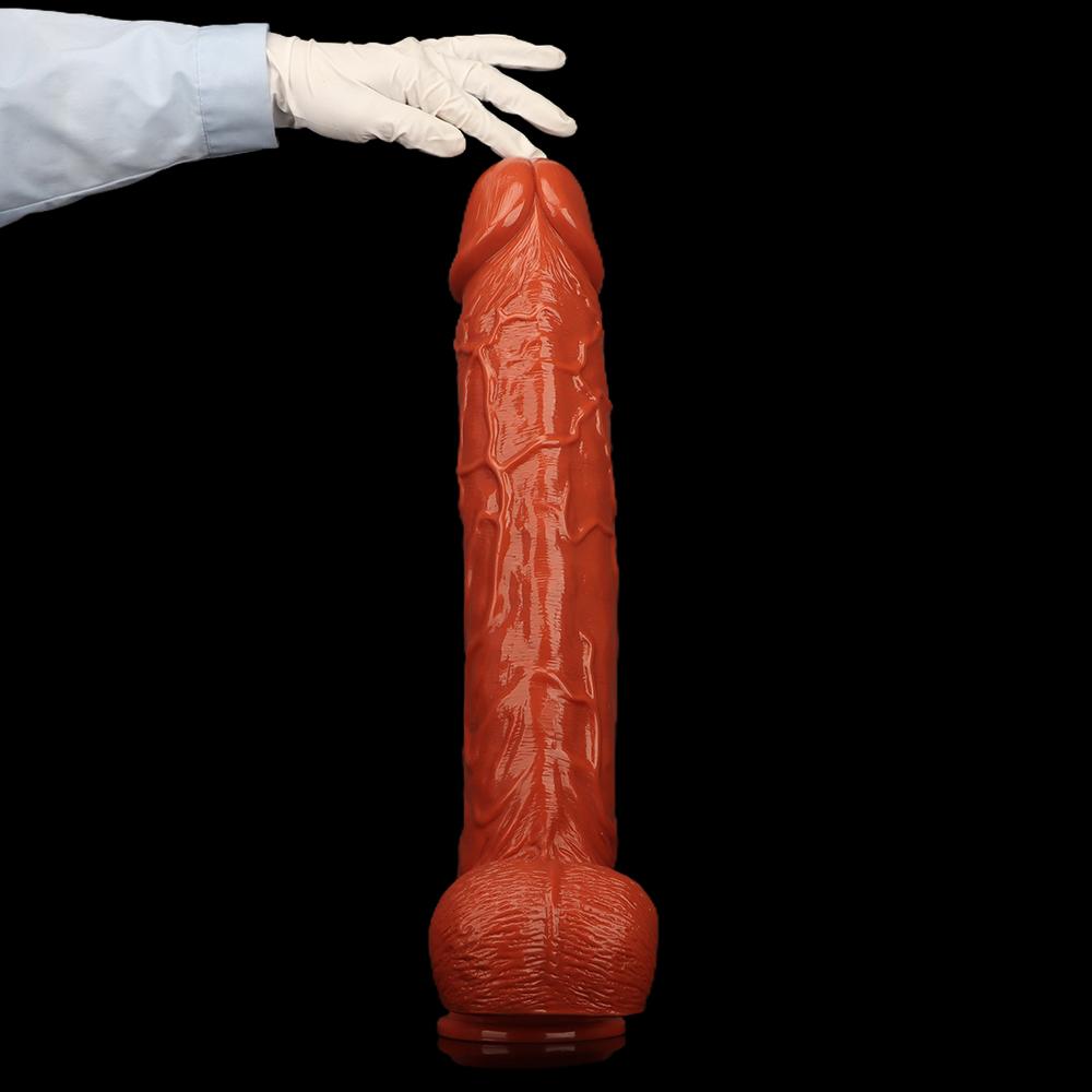 52cm PVC Giant Dildo Butt Plug Sex Toys Strap on Penis Big Dick Realistic Cock Fisting Masturbator BDSM
