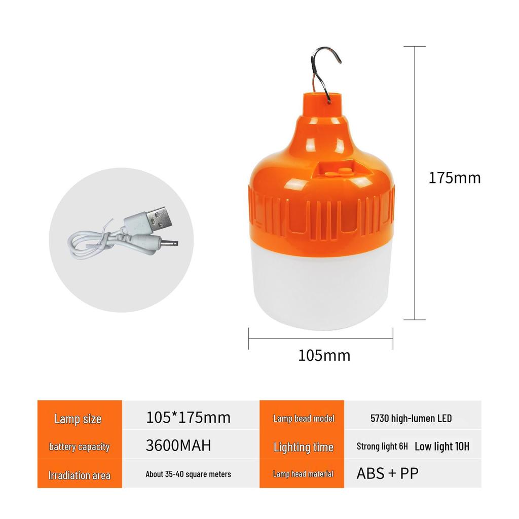 Super Bright LED Emergency & Camping Light with Mobile Charging