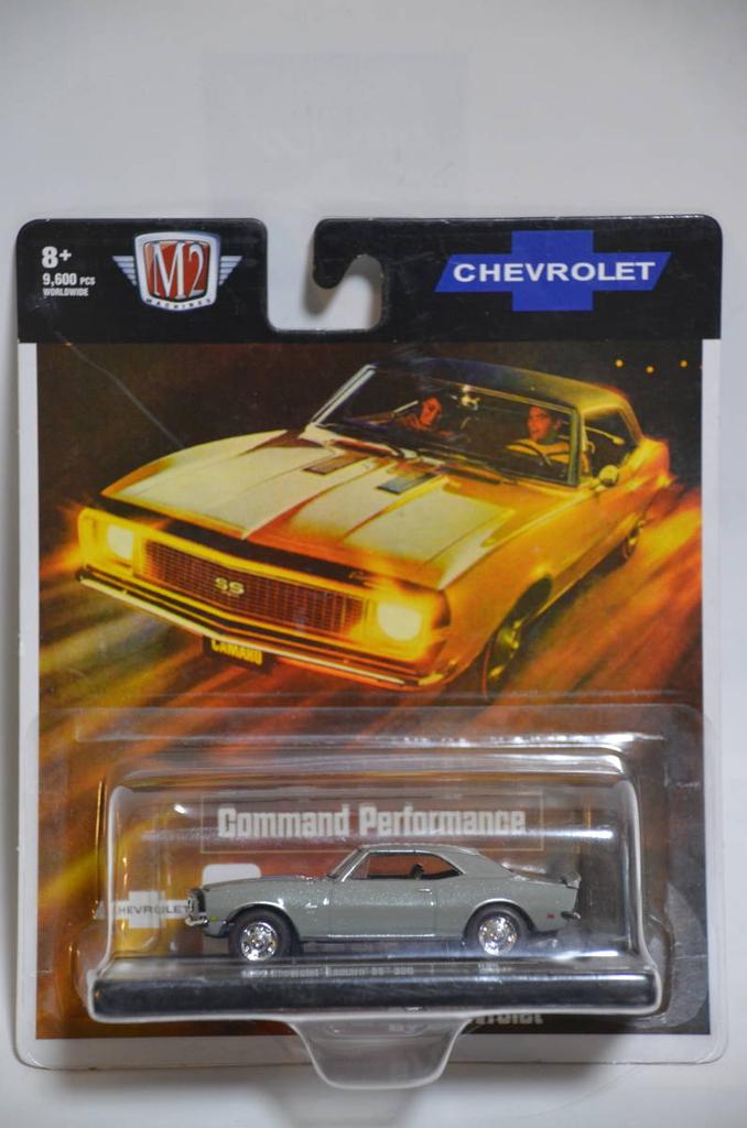 Hot Wheels M2 MACHINES Auto Drivers Series 1968 Chevrolet Camaro SS 350 R85 Machines Chevrolet Camaro 22-12 M2