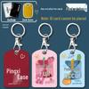 Mini Community Card Case Keychain - ICID Access Protective Sleeve & Bus/Elevator Holder
