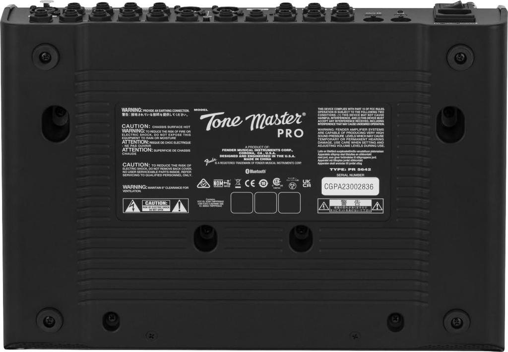 Master Pro Fender Multi Effector Amp Modeler Tone Master Fender/Tone