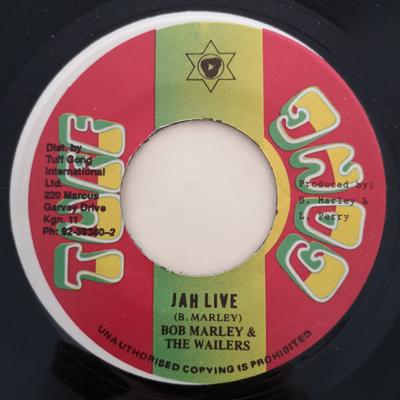 7 inch Plaat BOB MARLEY & THE WAILERS - Jah Live NONE Tuff Gong Jamaica Reggae, Ska & Dub Gebruikt