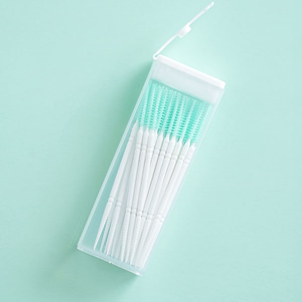 40 Double-Sided Toothpick-Type Interdental Brushes