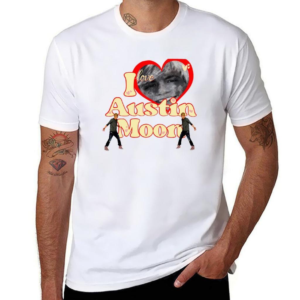 I Love Austin Moon TShirt Unisex t shirt graphic t shirts for Unisex graphic funny g Unisex t shirts for Unisex TShirt