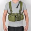 Molle System Chest Rig Taktische Weste CS Match Militärische Ausrüstung Pack Magazintasche Holster Taille Herren Nylon Swat