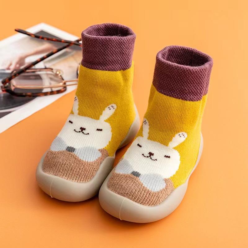 

Girls And Boys Home Floor Socks And Shoes, Spring-autumn Children s Soft-bottom Anti-slip Floor Socks And Shoes 26-27