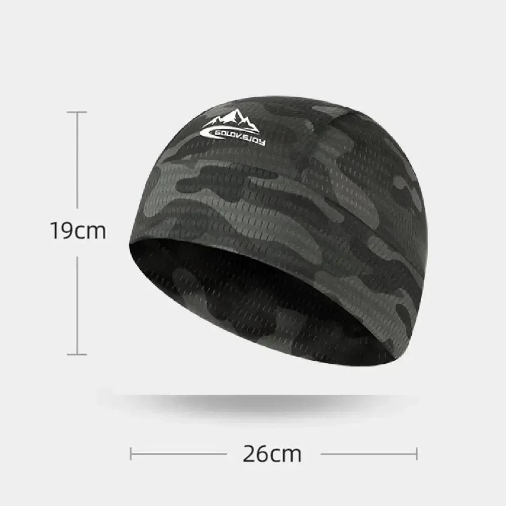 Sports Hat Spring Summer Cycling Running Ice Silk Quick Drying Soft Hat Riding Cap Anti-UV Liner Sweat Cap Outdoor Bike Hat Cap